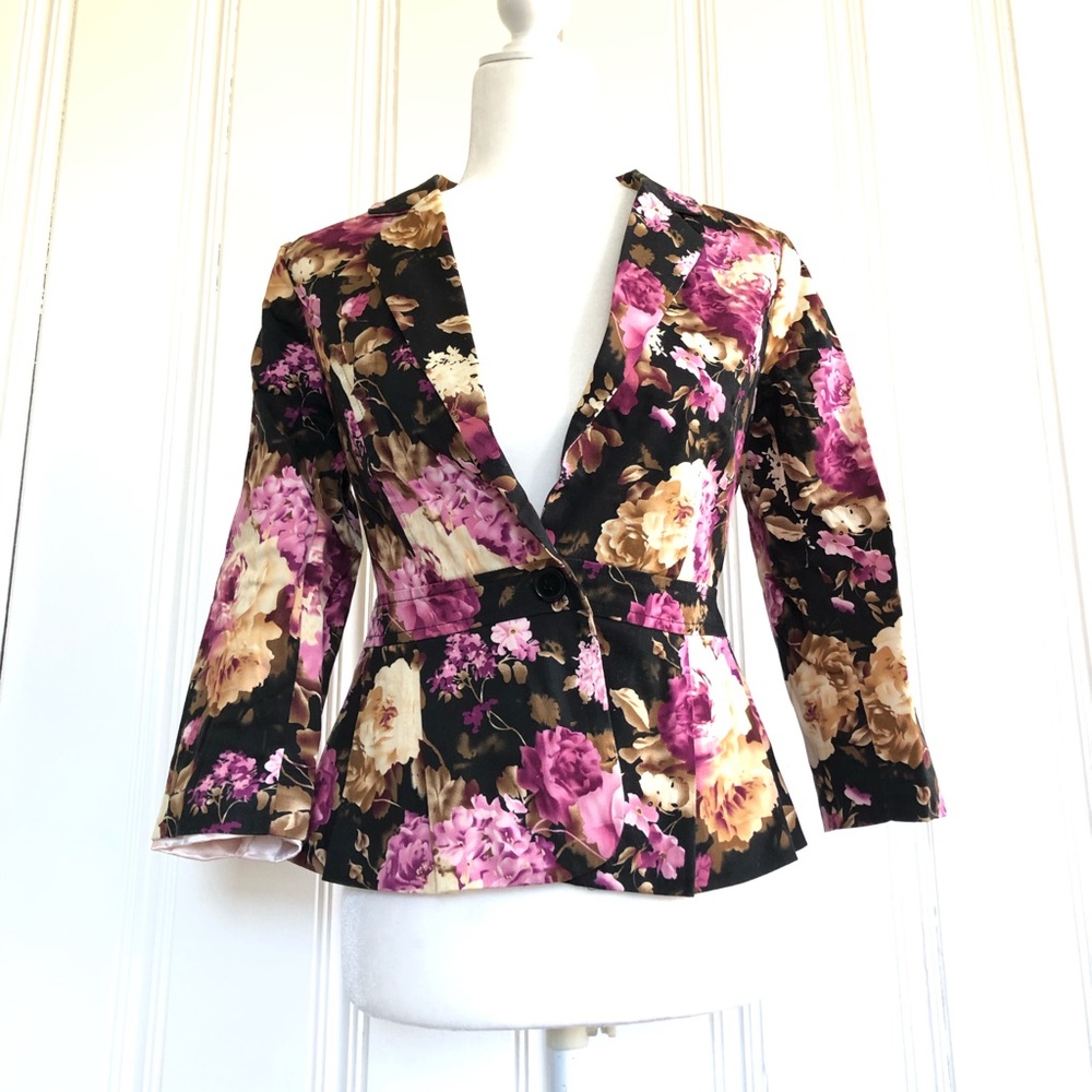 Floral blazer - Picture 1 of 4